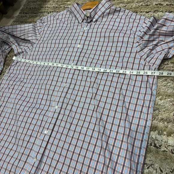 Duluth Trading Wrinkle Fighter Men's Button Down Shirt 2XLT Plaid - Picture 8 of 9